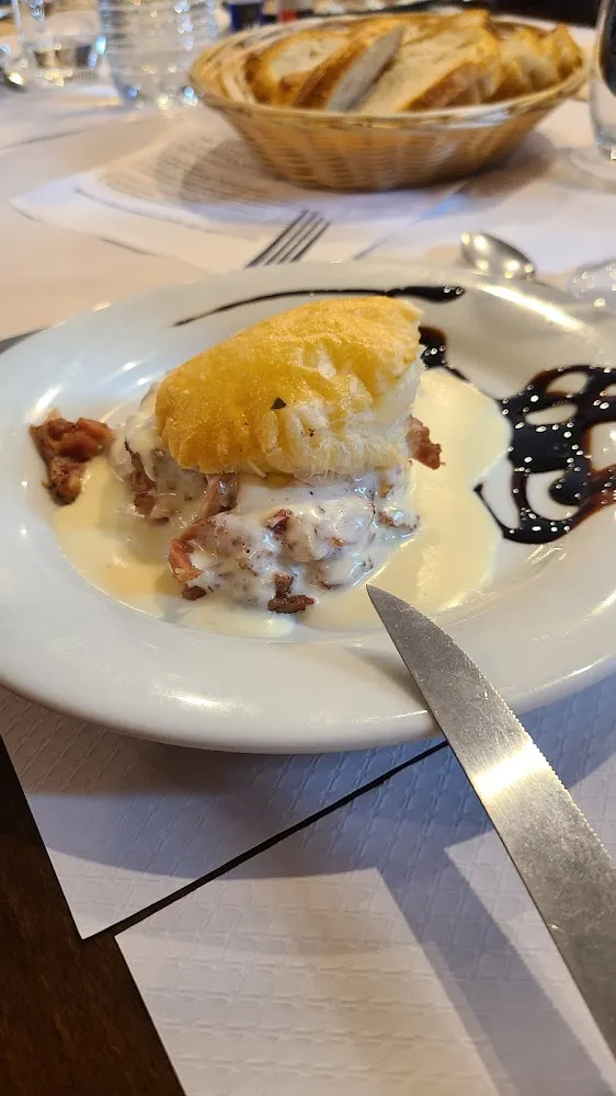 Feuilleté Andouille Camembert